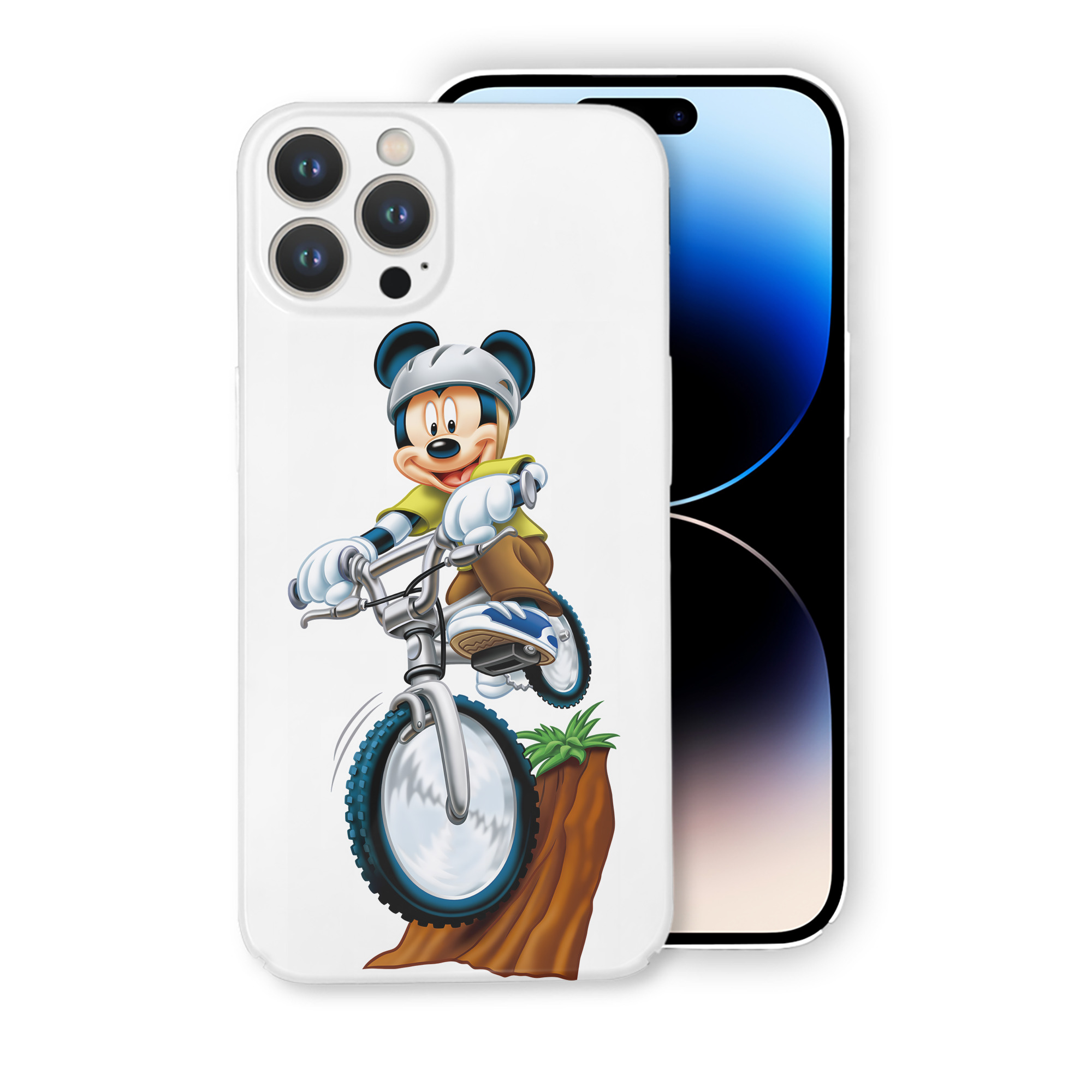 （画像用） ミッキーマウス Mickey Mouse 【iPhone 14シリーズ対応】ハードケース